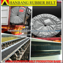 PVG solid woven conveyor belts 1000s